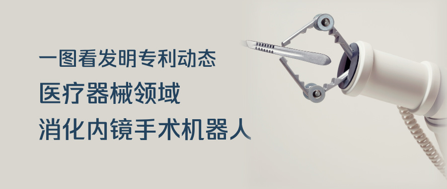  一圖看發(fā)明專利動態(tài)｜醫(yī)療器械領域——消化內鏡手術機器人
